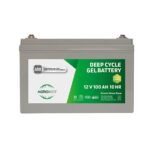 Agromot 12V 100 Ah Deep Cycle Nano Carbon Jel Akü