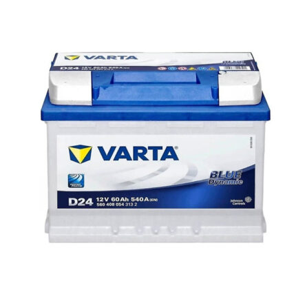 Varta D24 12V 60 Ah 540A Blue Dynamic Akü